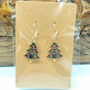 Christmas Tree Earrings Christmas Earrings